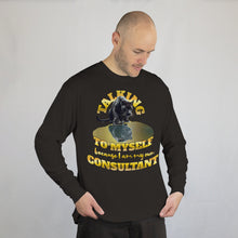 Load image into Gallery viewer, "Talking to Myself" Sweatshirt | #boredConsultant(s)