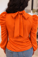 Load image into Gallery viewer, Orange Chiffon Blouse | Lollipop Lady