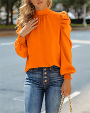 Load image into Gallery viewer, Orange Chiffon Blouse | Lollipop Lady