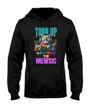 Load image into Gallery viewer, "Meow Mewsic" Unisex Adult Hoodie