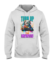 Load image into Gallery viewer, "Meow Mewsic" Unisex Adult Hoodie