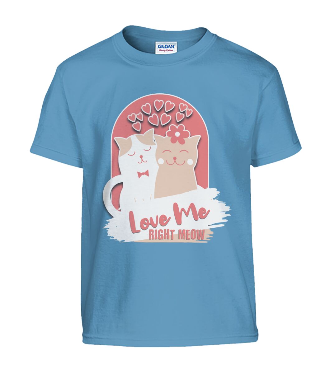 "Love Me Right Meow" Kids' Tee