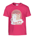 "Love Me Right Meow" Kids' Tee