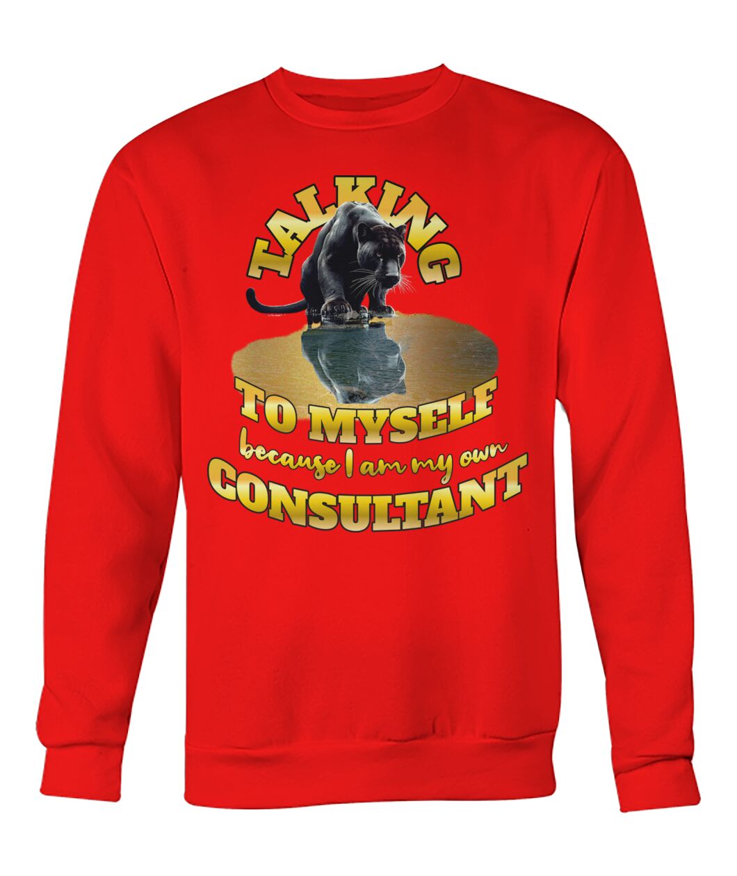 "Talking to Myself" Sweatshirt | #boredConsultant(s)