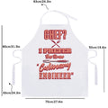 "Culinary Engineer" Unisex Apron