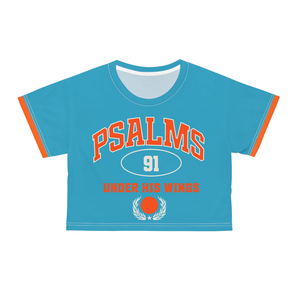 Psalms 91 Crop Tee | Lollipop Lady