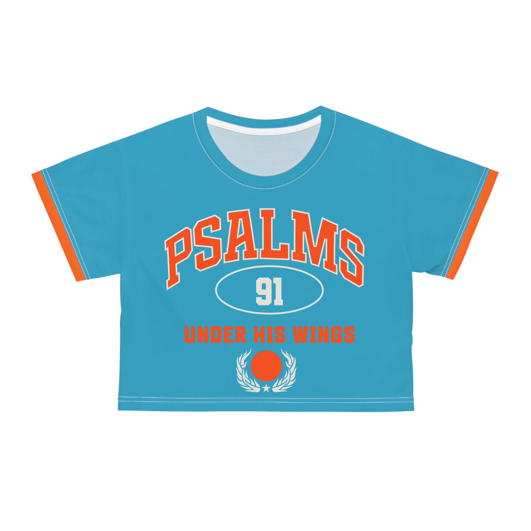 Psalms 91 Crop Tee | Lollipop Lady