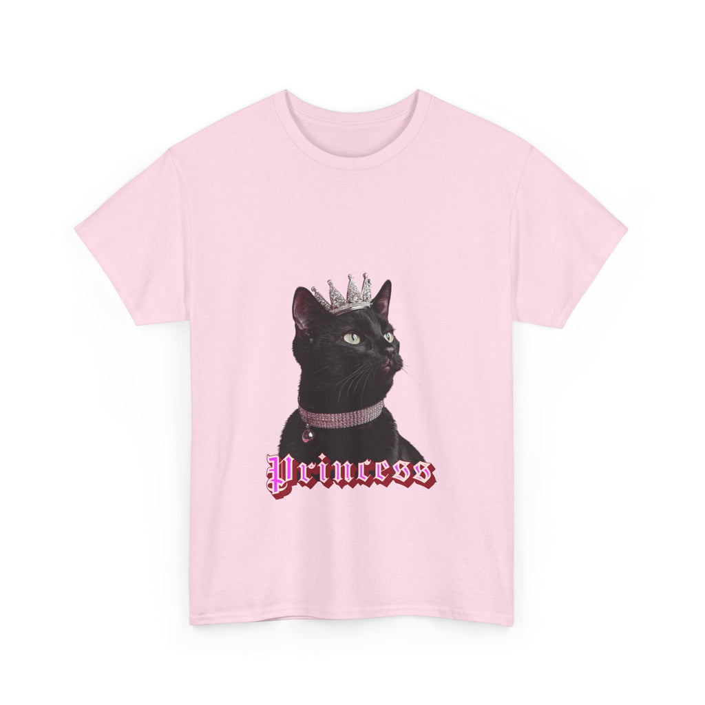 Princess Cat Heavy Cotton Tee | Lollipop Lady