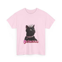 Load image into Gallery viewer, Princess Cat Heavy Cotton Tee | Lollipop Lady

