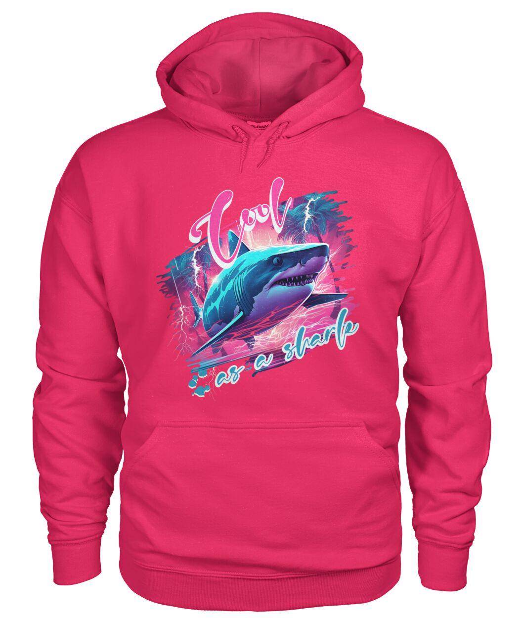 "Cool as a Shark" Unisex Hoodie