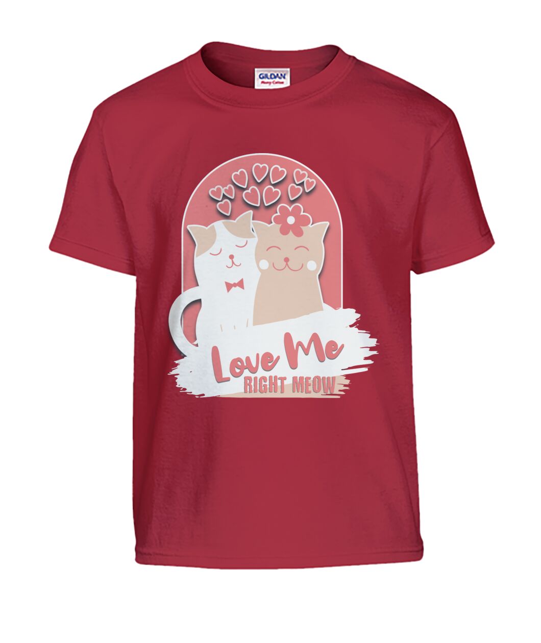 "Love Me Right Meow" Kids' Tee