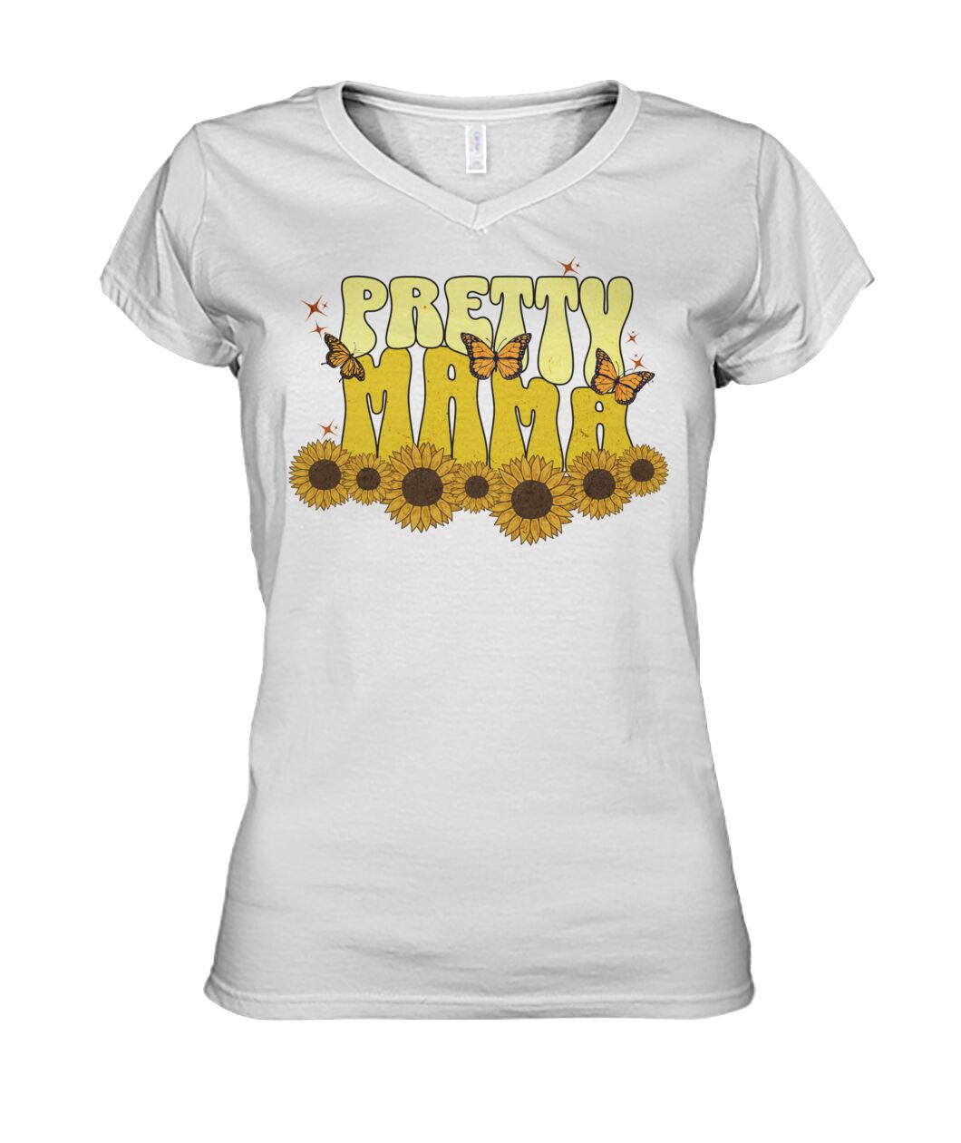 "Pretty Mama" Ladies' V-Neck