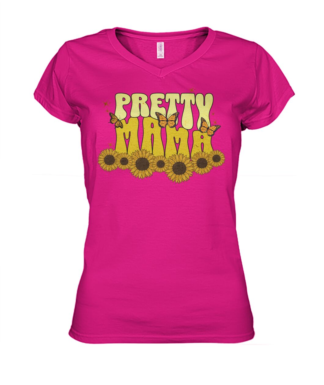 "Pretty Mama" Ladies' V-Neck