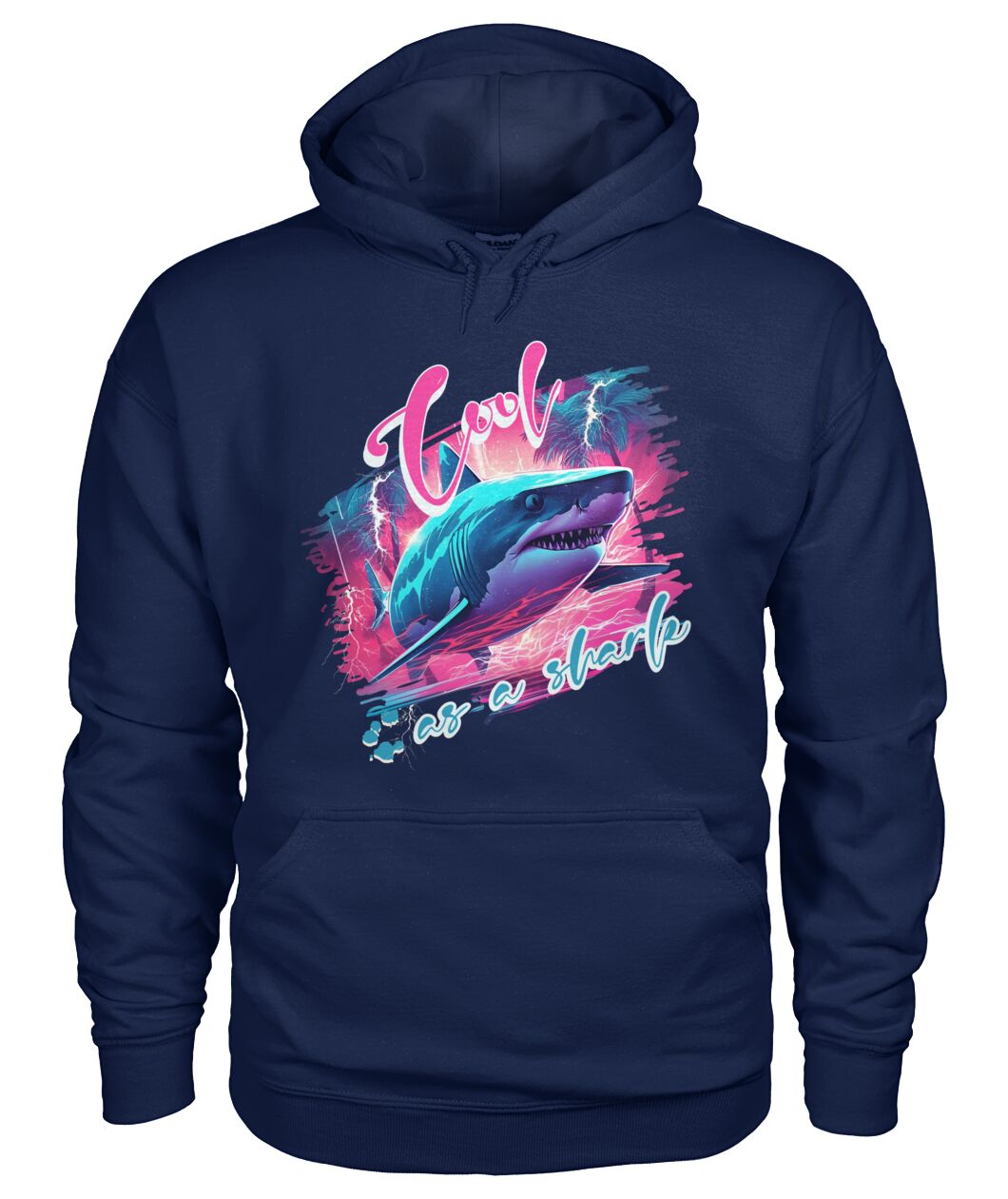 "Cool as a Shark" Unisex Hoodie