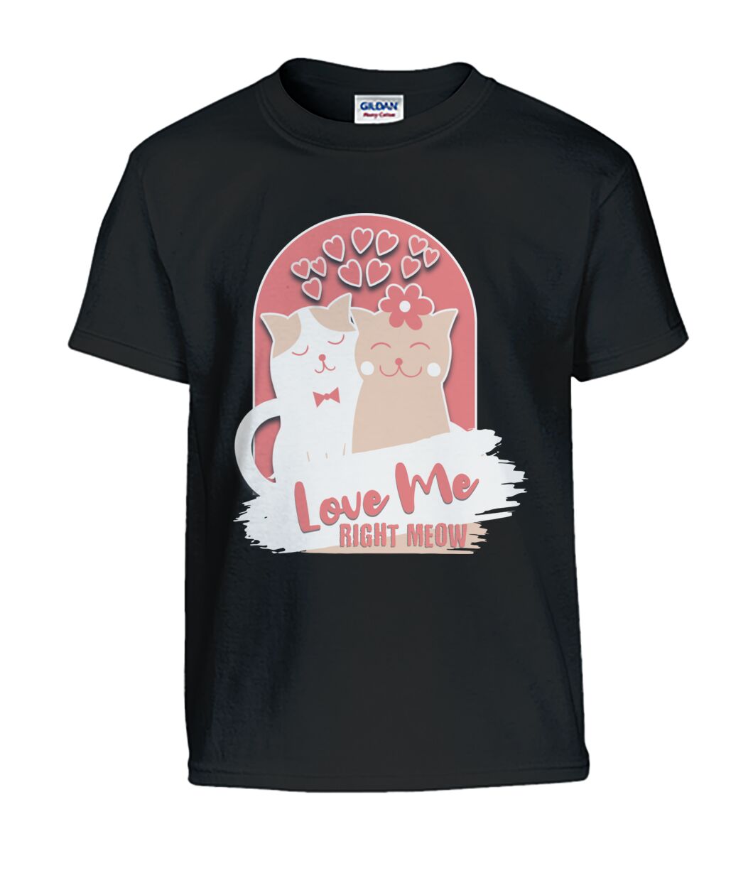 "Love Me Right Meow" Kids' Tee