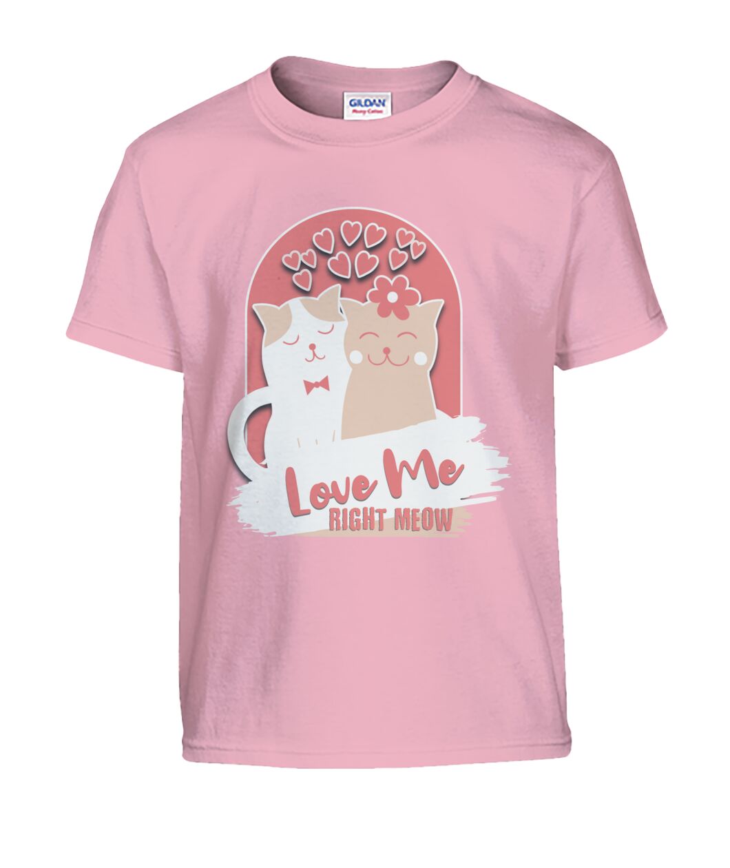 "Love Me Right Meow" Kids' Tee