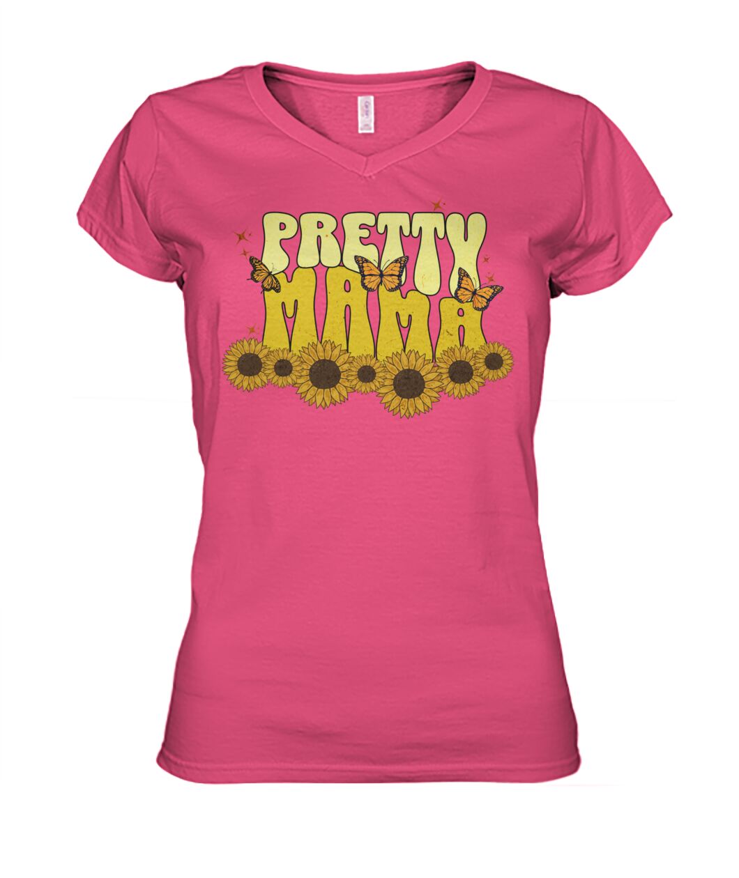 "Pretty Mama" Ladies' V-Neck