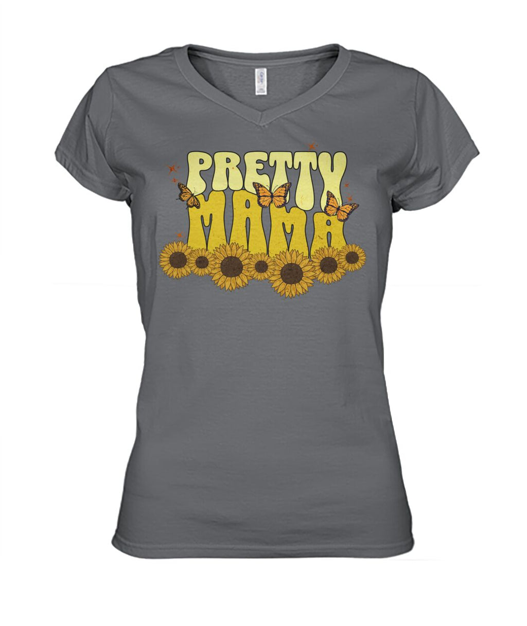 "Pretty Mama" Ladies' V-Neck