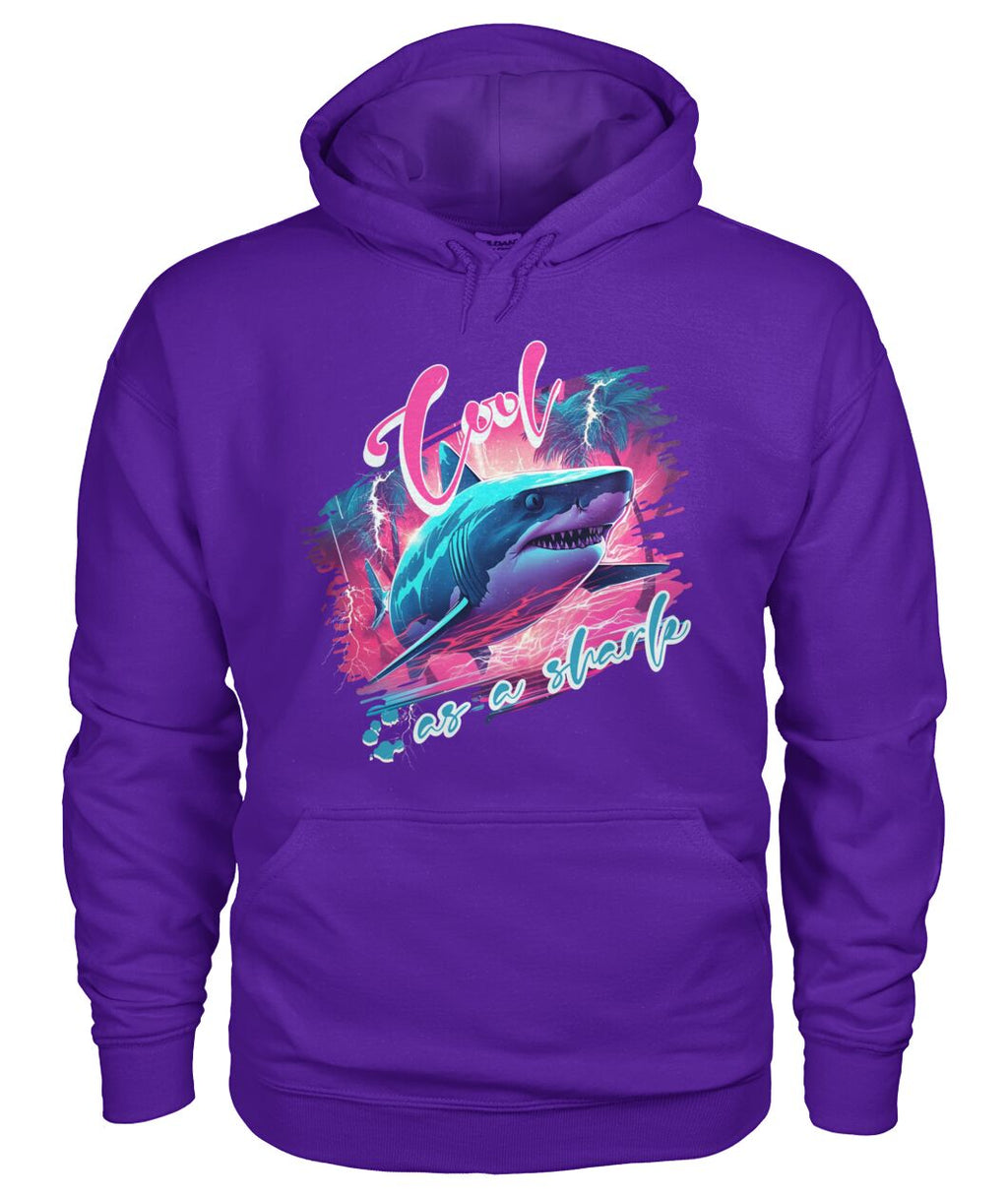 "Cool as a Shark" Unisex Hoodie