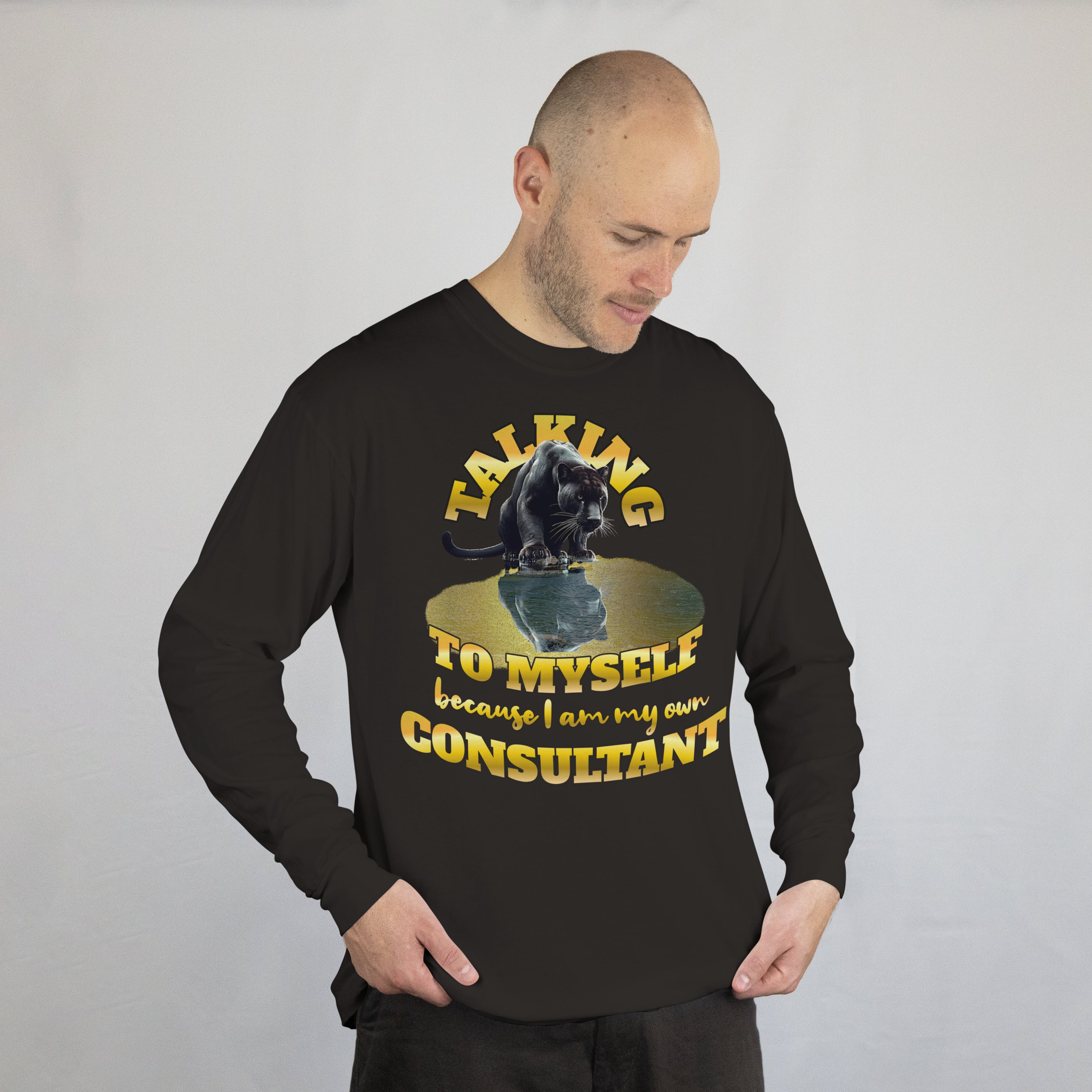 "Talking to Myself" Sweatshirt | #boredConsultant(s)