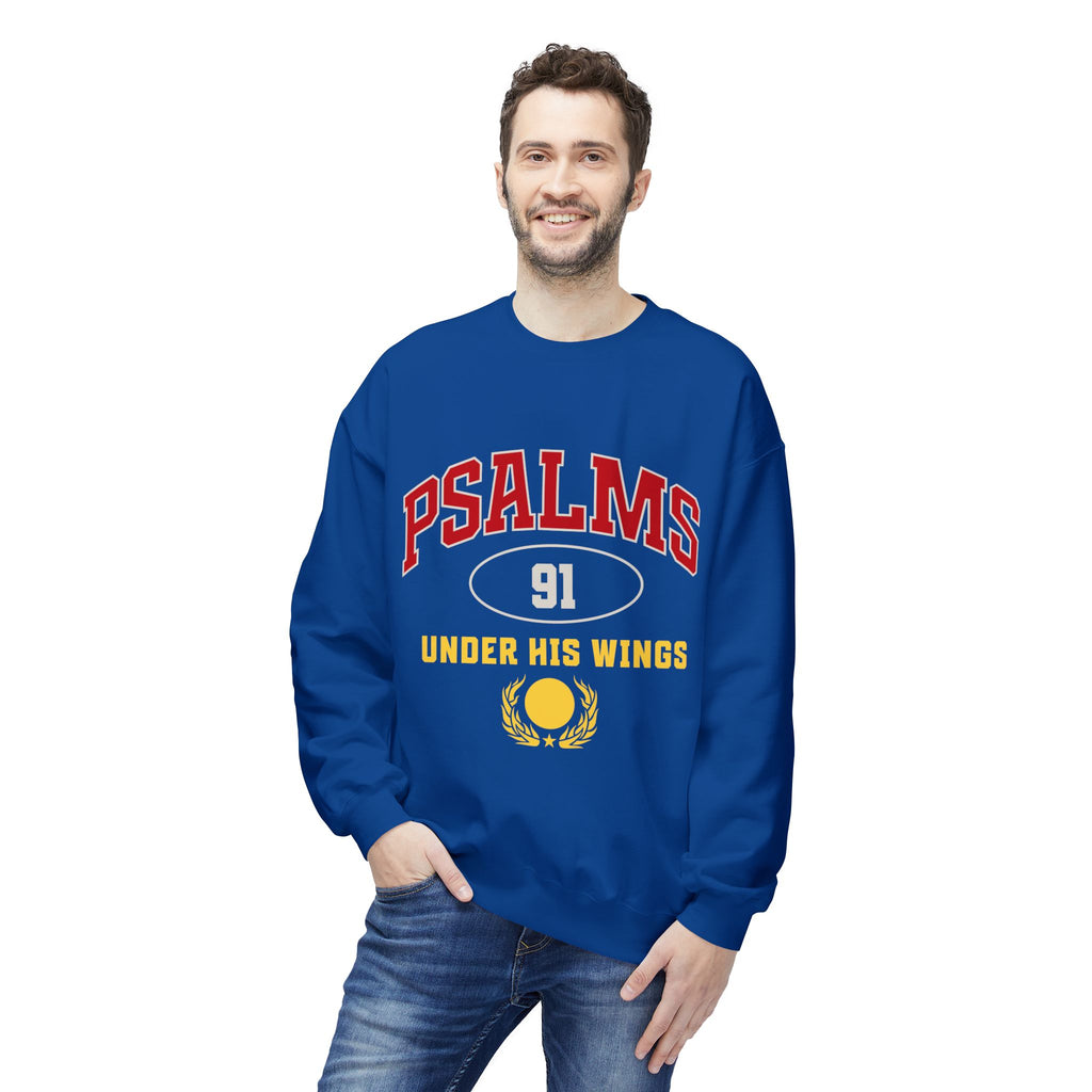 "Psalms 91" Unisex Sweatshirt | D'Nyce Streetwear