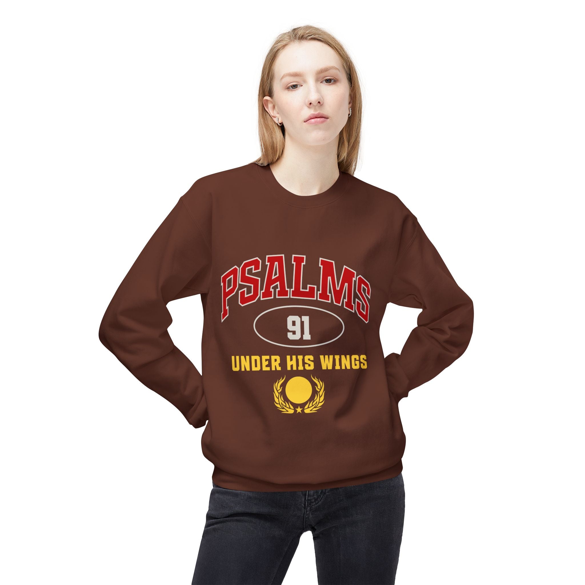 "Psalms 91" Unisex Sweatshirt | D'Nyce Streetwear