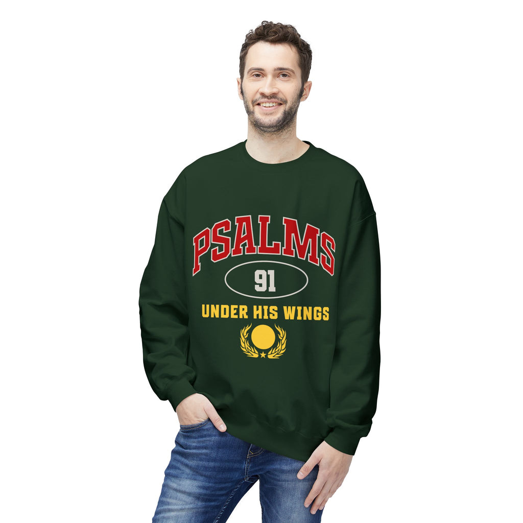 "Psalms 91" Unisex Sweatshirt | D'Nyce Streetwear