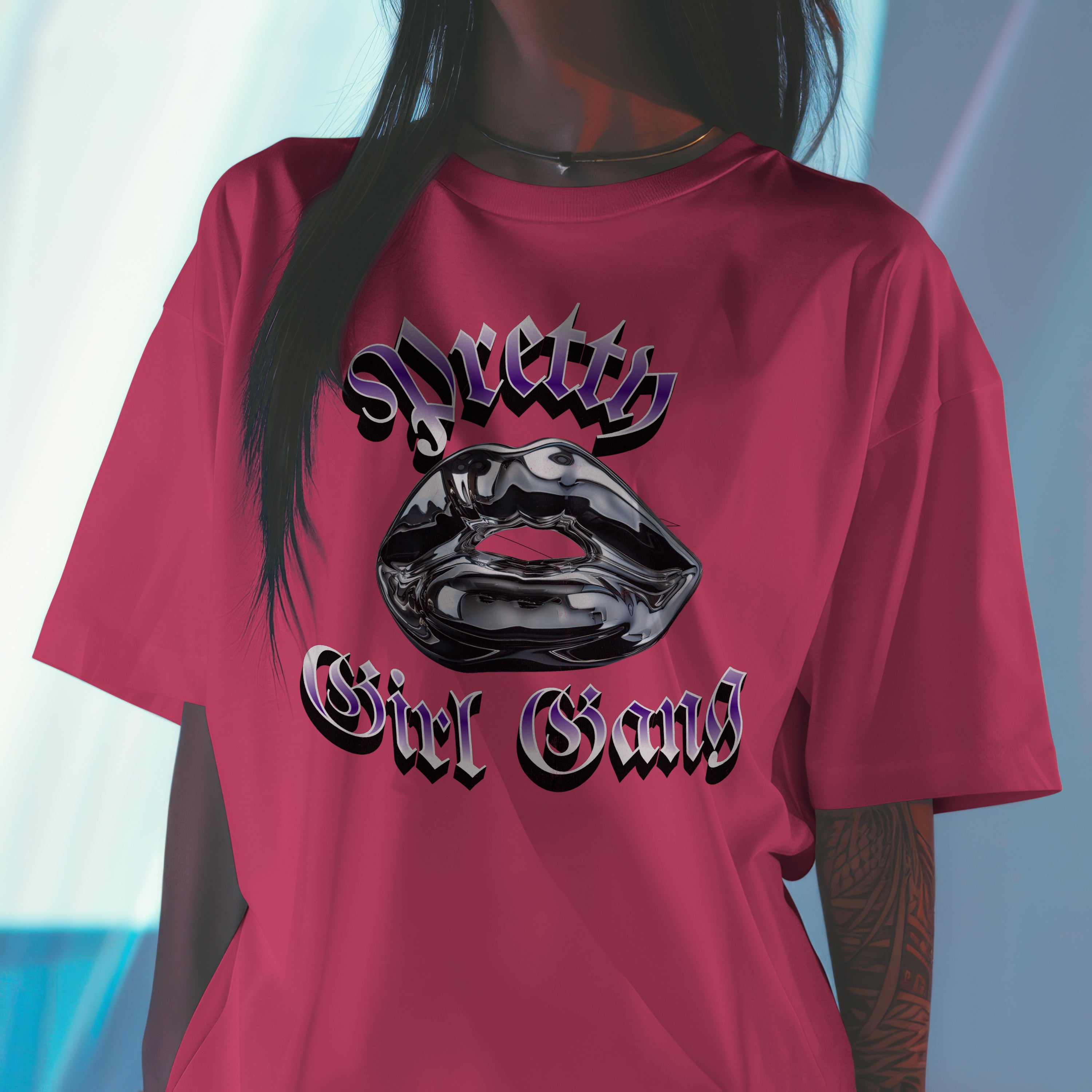 Pretty Girl Gang T-Shirt Streetwear 2000s Fashion | D'Nyce Streetwear