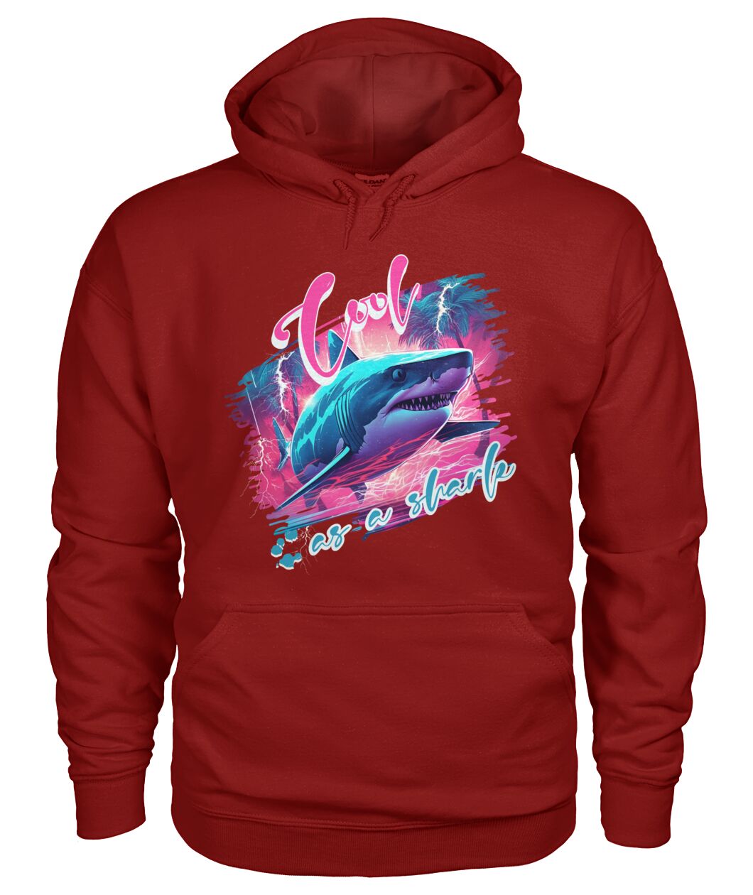 "Cool as a Shark" Unisex Hoodie
