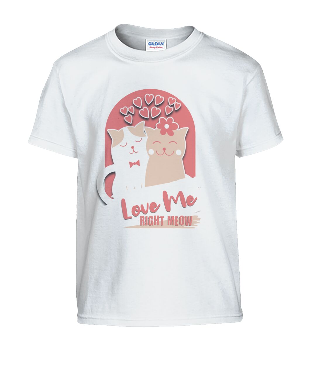 "Love Me Right Meow" Kids' Tee